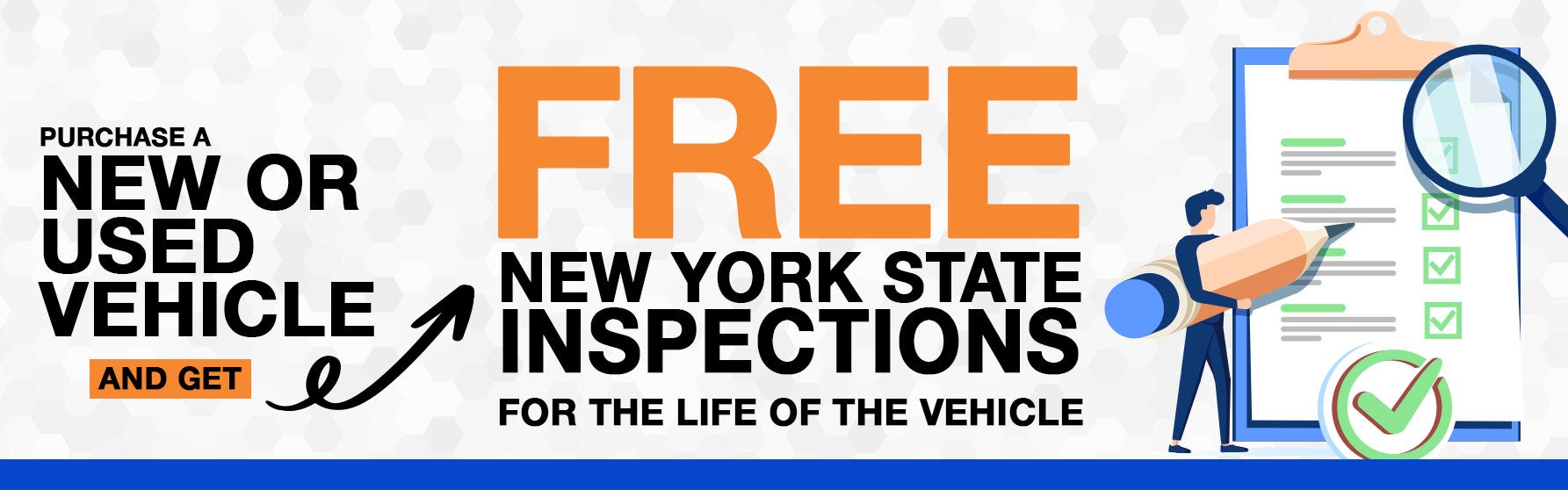 Purchase A Vehicle Get A Free NYS Inspections