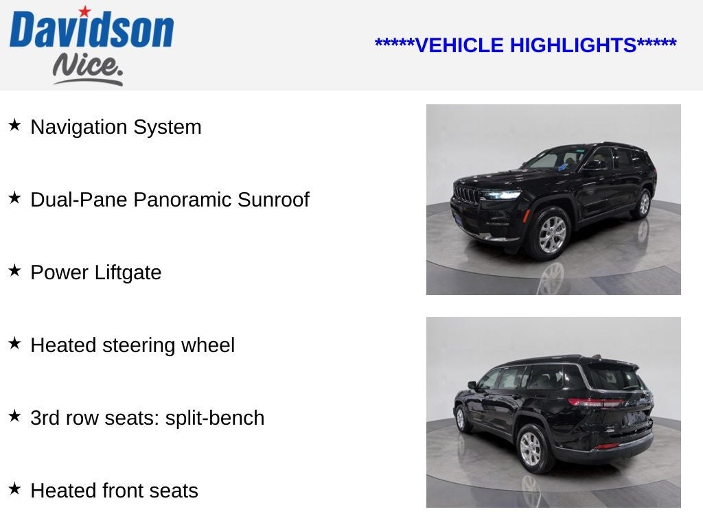 2023 Jeep Grand Cherokee L Limited