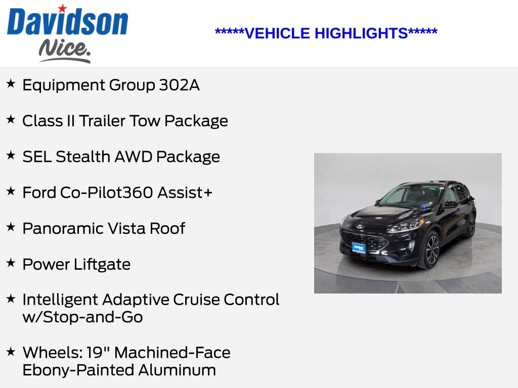 2022 Ford Escape SEL