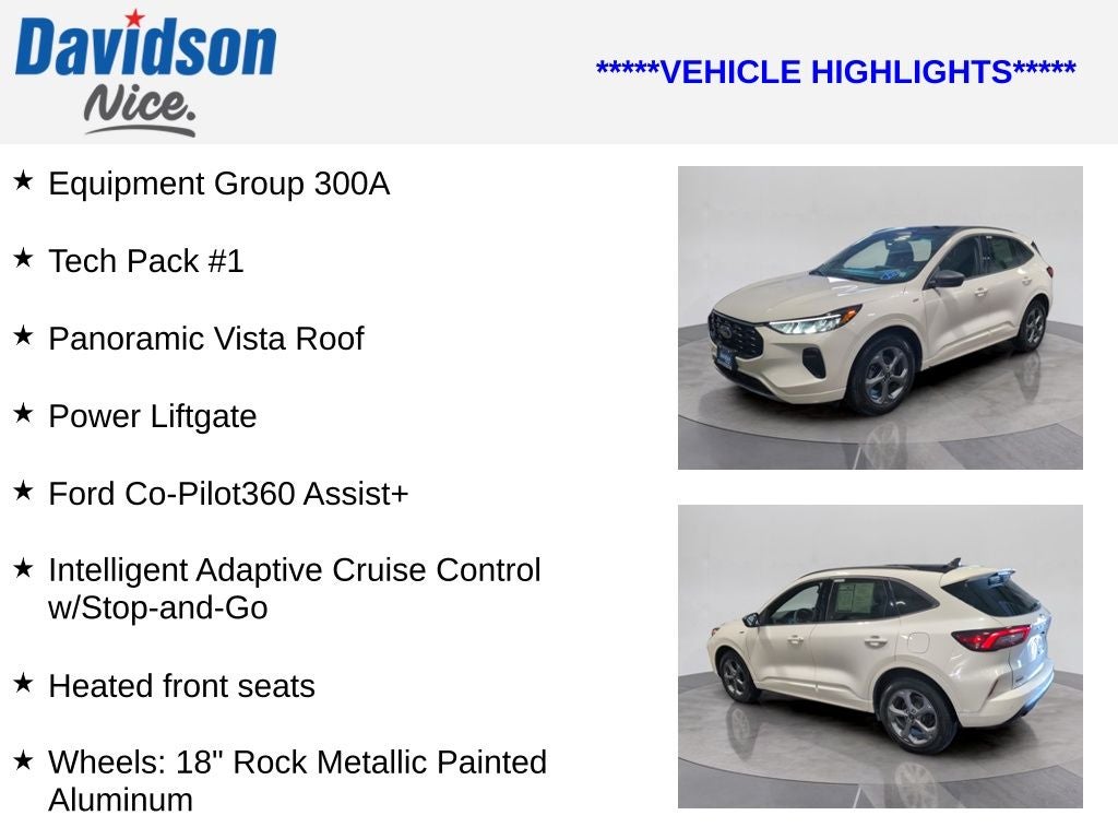 2023 Ford Escape ST-Line