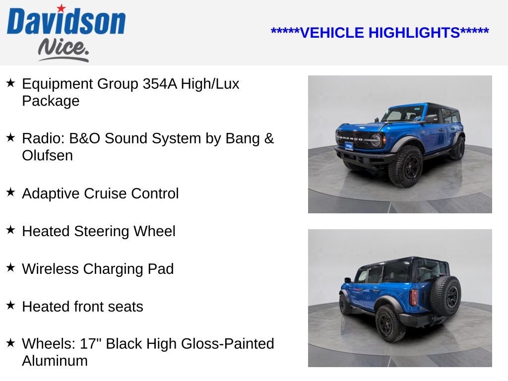 2024 Ford Bronco Wildtrak
