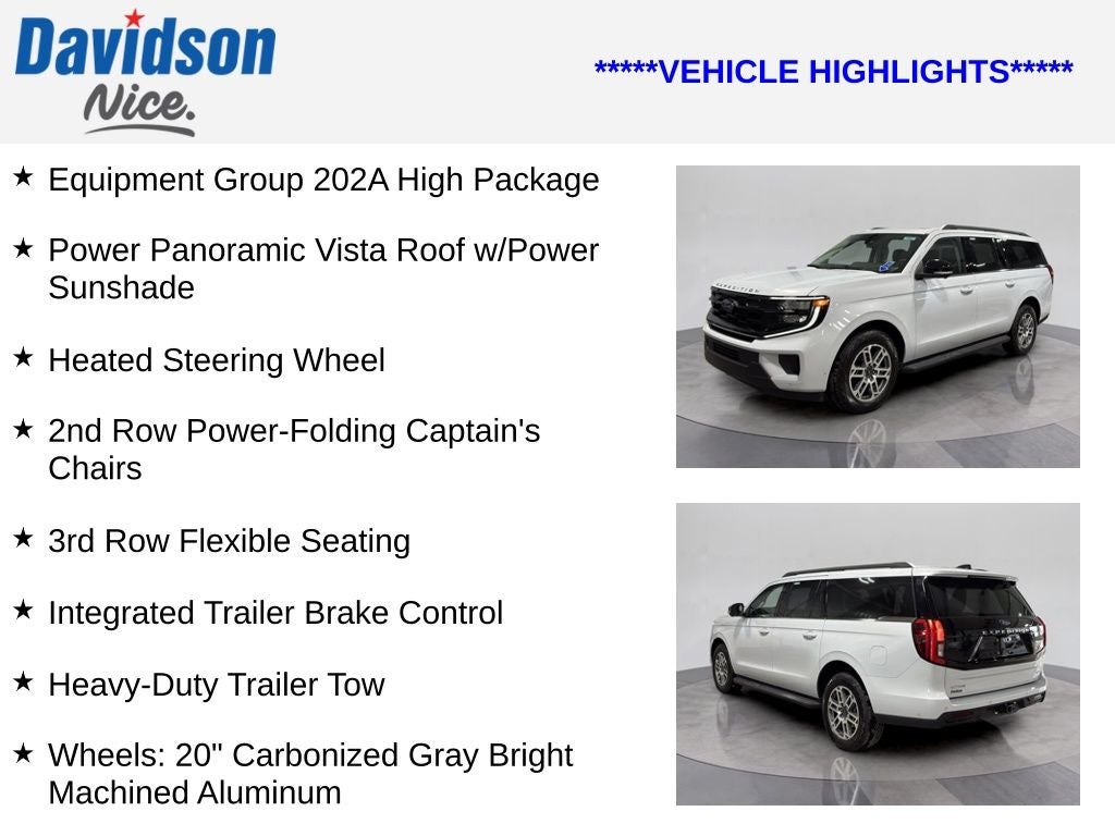 2025 Ford Expedition Max Active