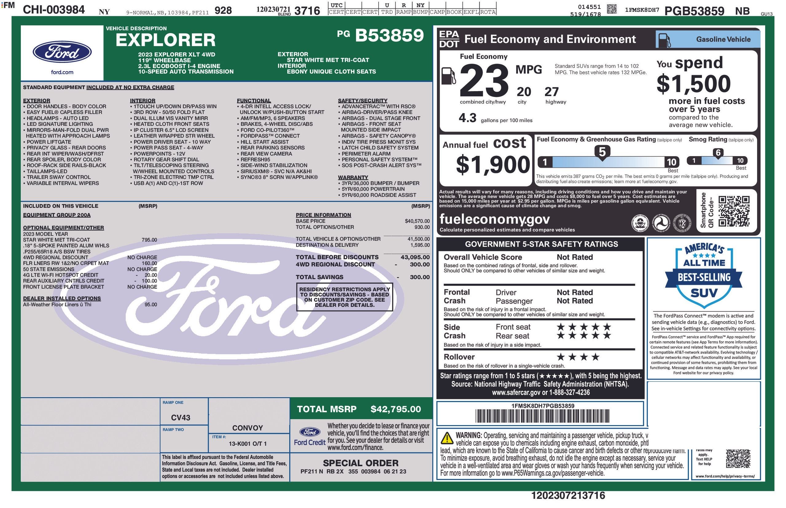 2023 Ford Explorer XLT