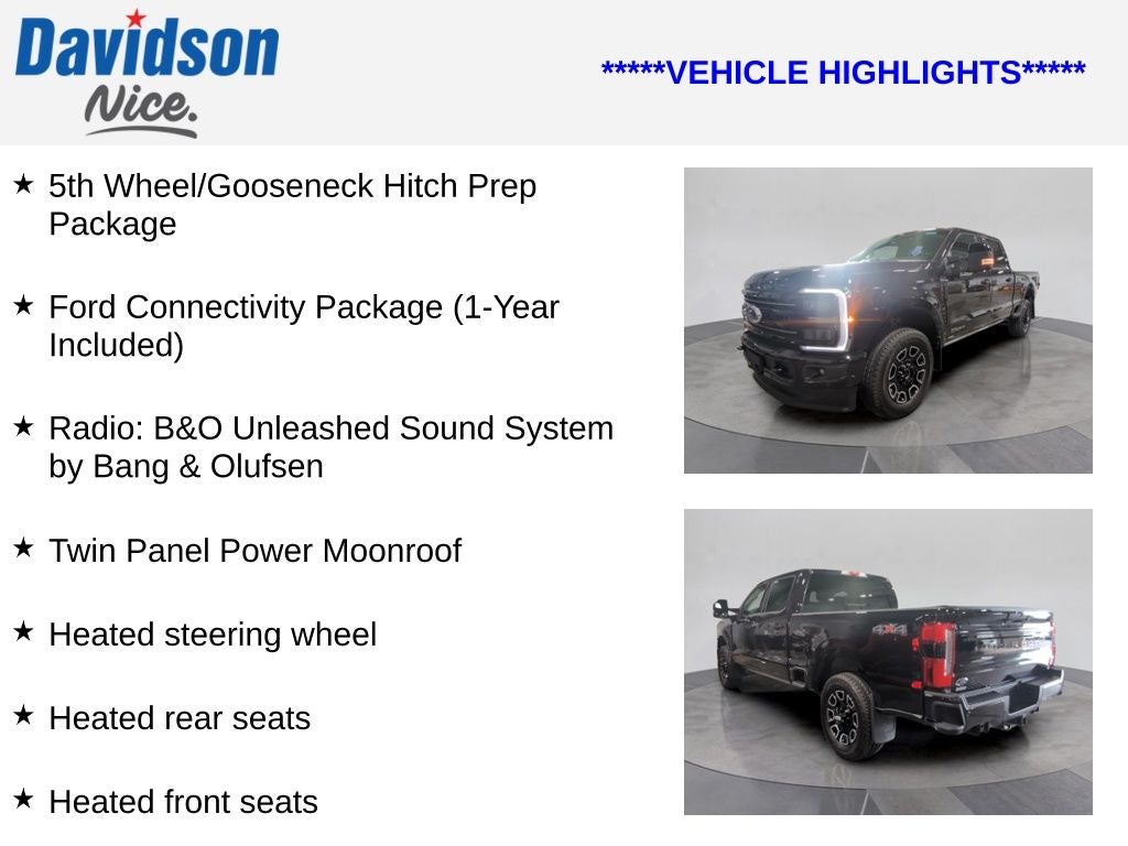 2026 Ford F-250SD Platinum