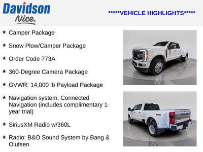 2024 Ford F-450SD Platinum DRW