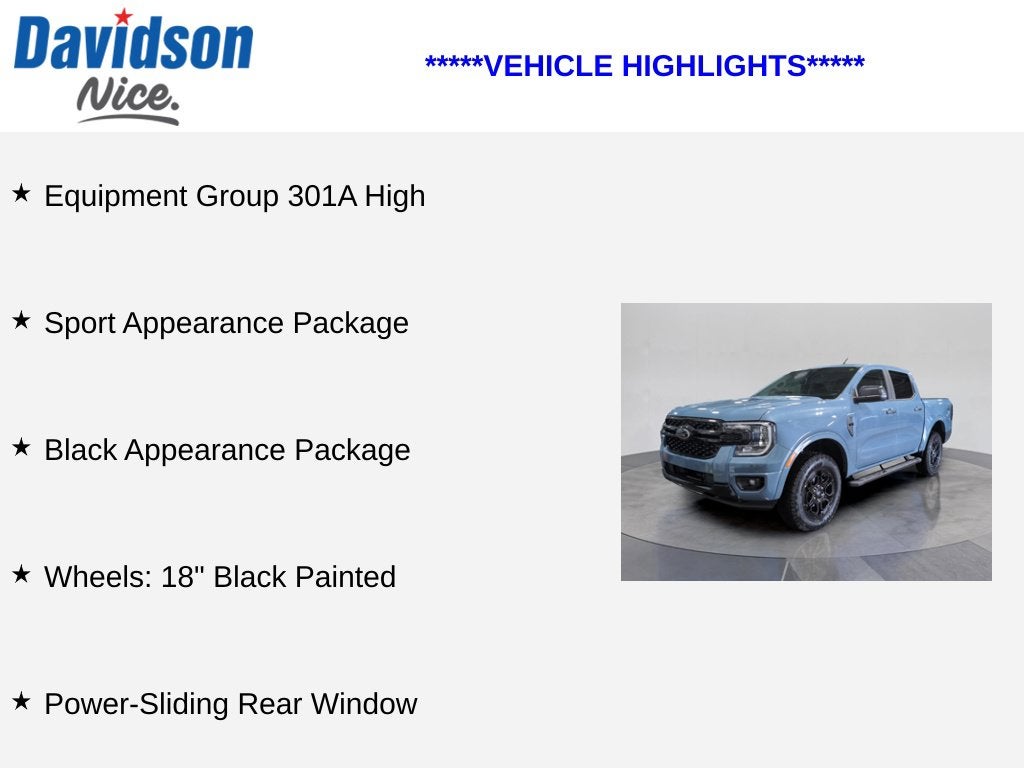 2025 Ford Ranger XLT