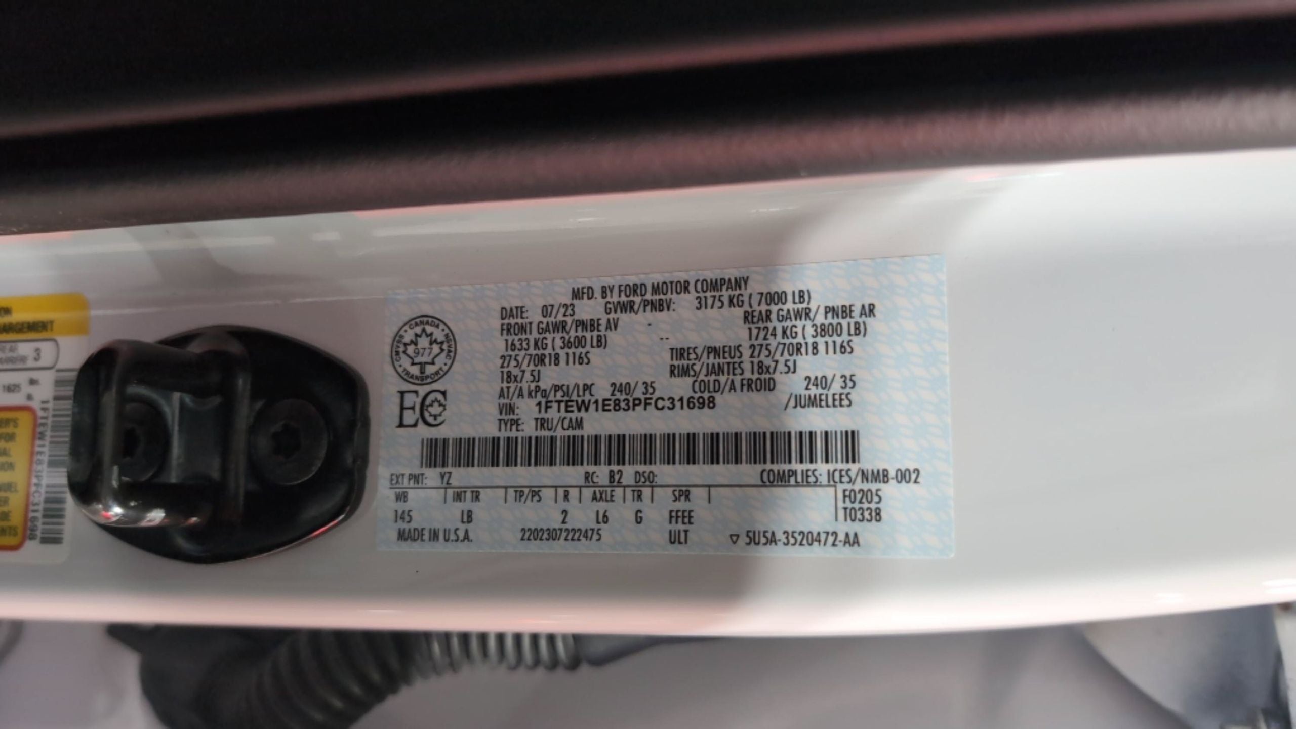 2023 Ford F-150 Tremor