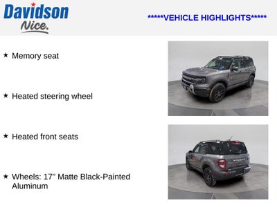 2025 Ford Bronco Sport Badlands