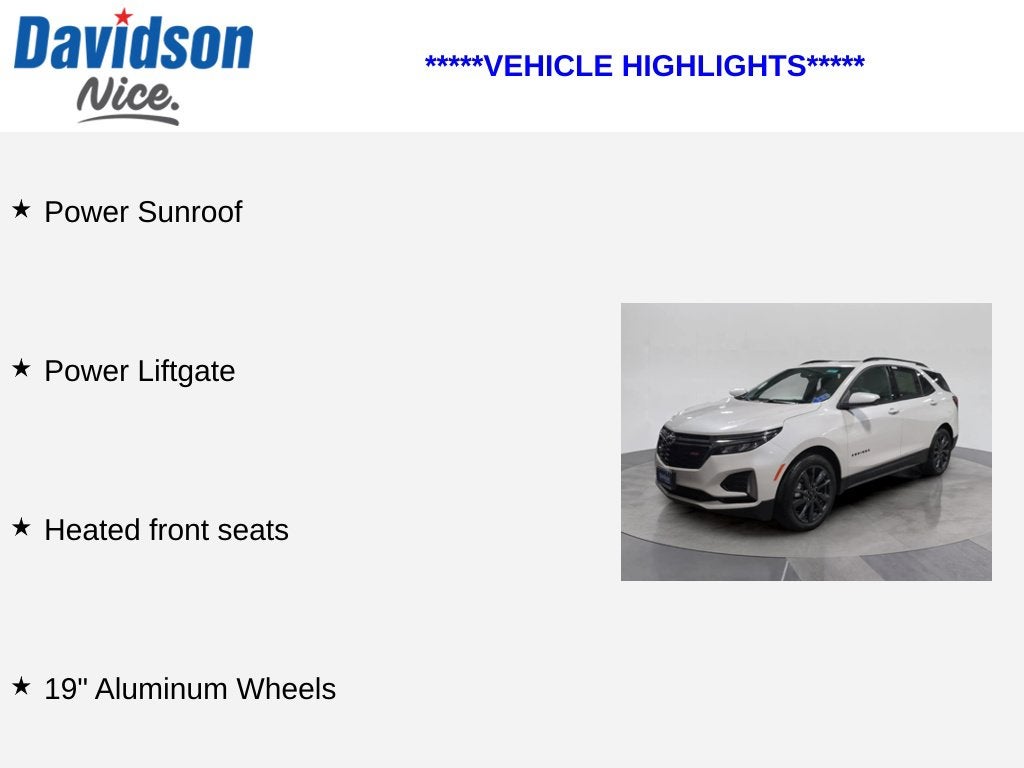 2023 Chevrolet Equinox RS