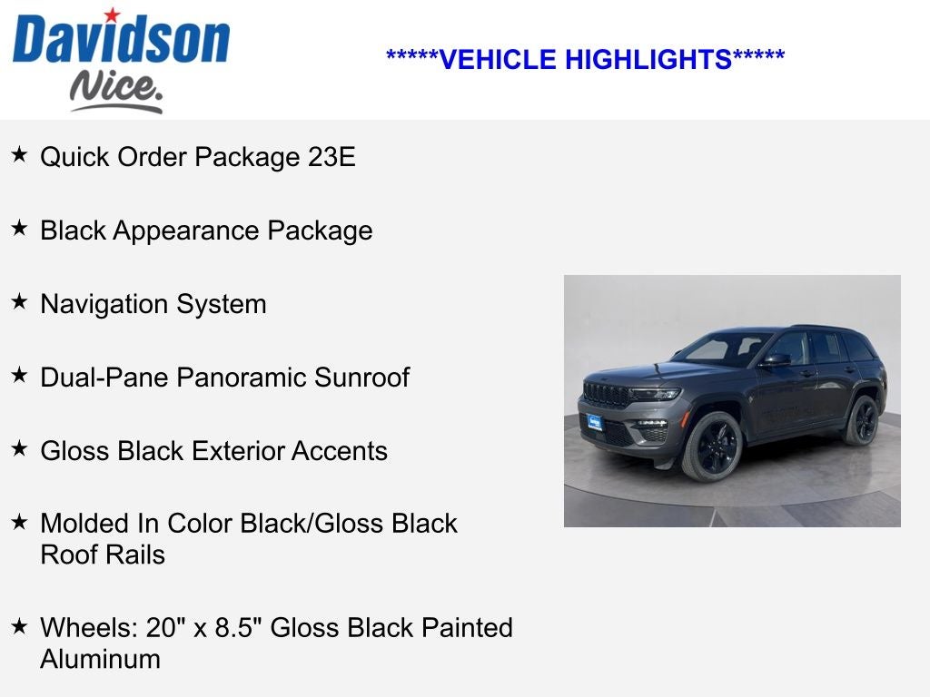 2023 Jeep Grand Cherokee Limited