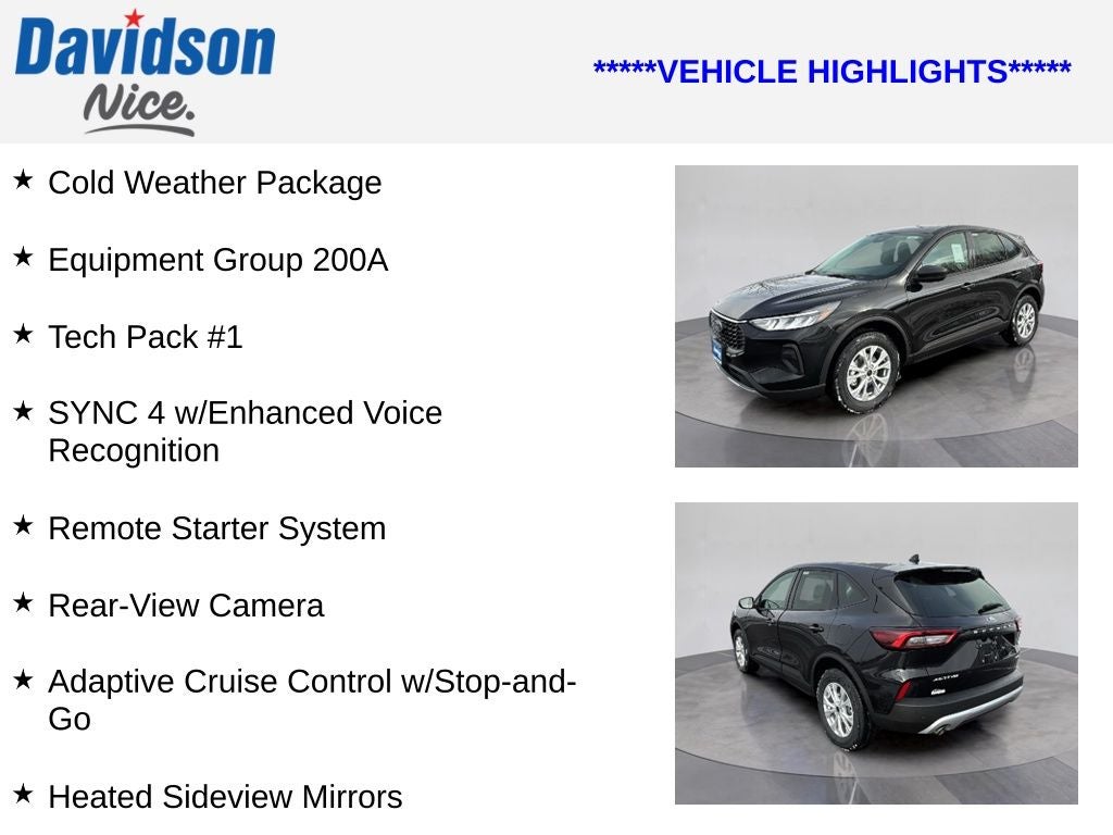 2025 Ford Escape Active
