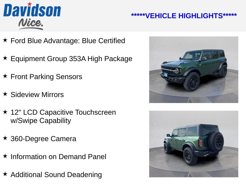2023 Ford Bronco Wildtrak