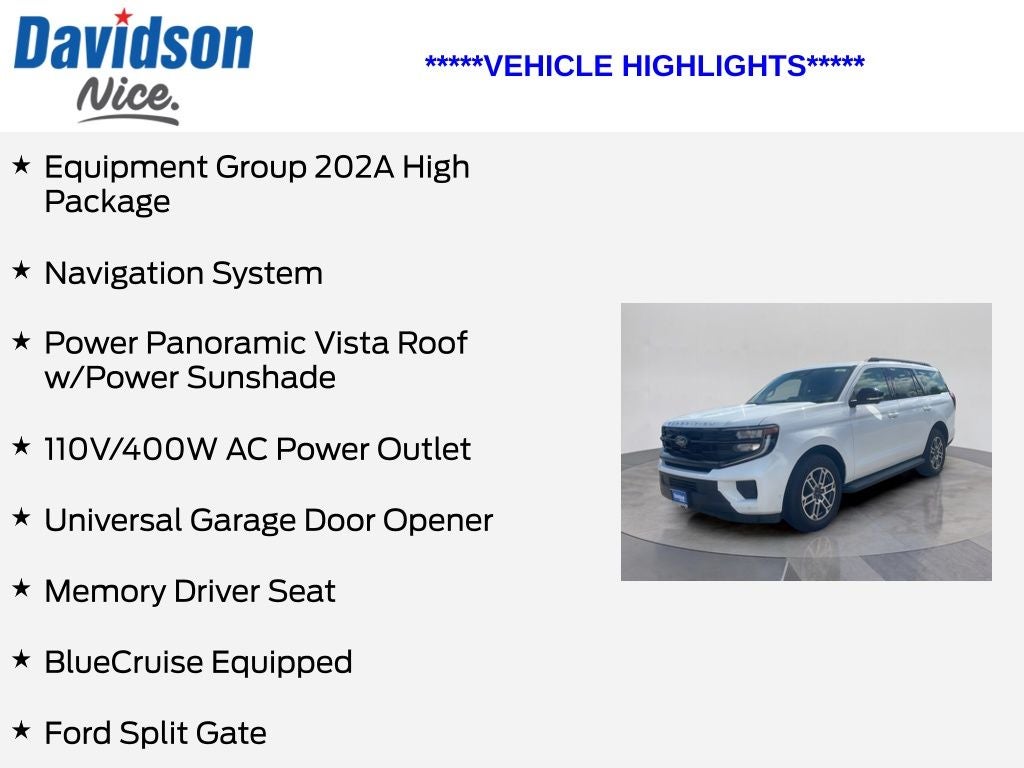 2025 Ford Expedition Active