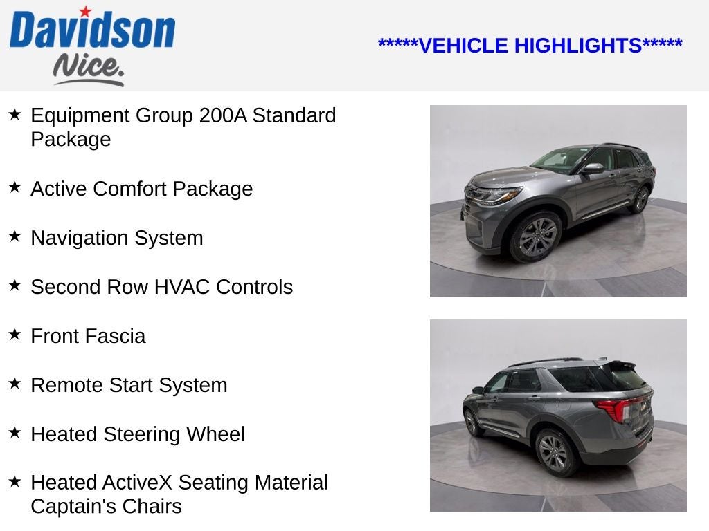 2025 Ford Explorer Active