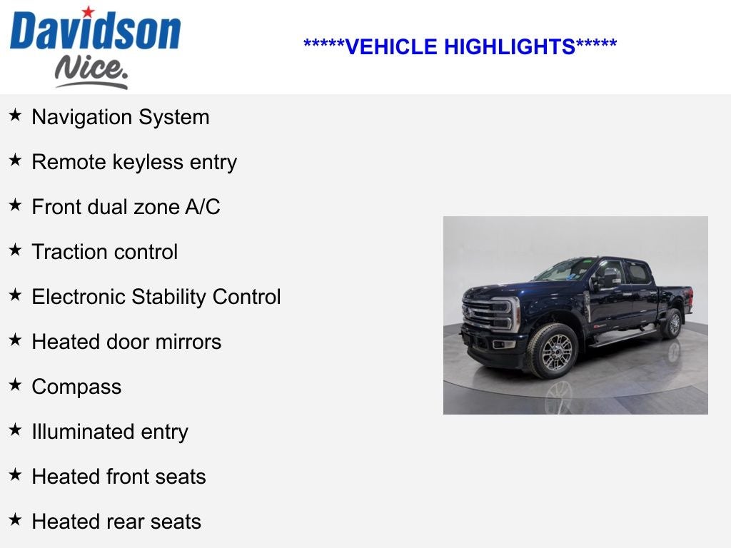 2025 Ford F-350SD Platinum