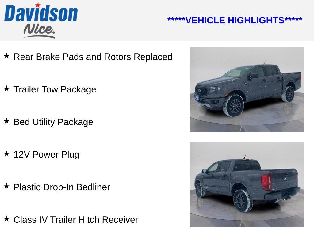 2020 Ford Ranger XLT