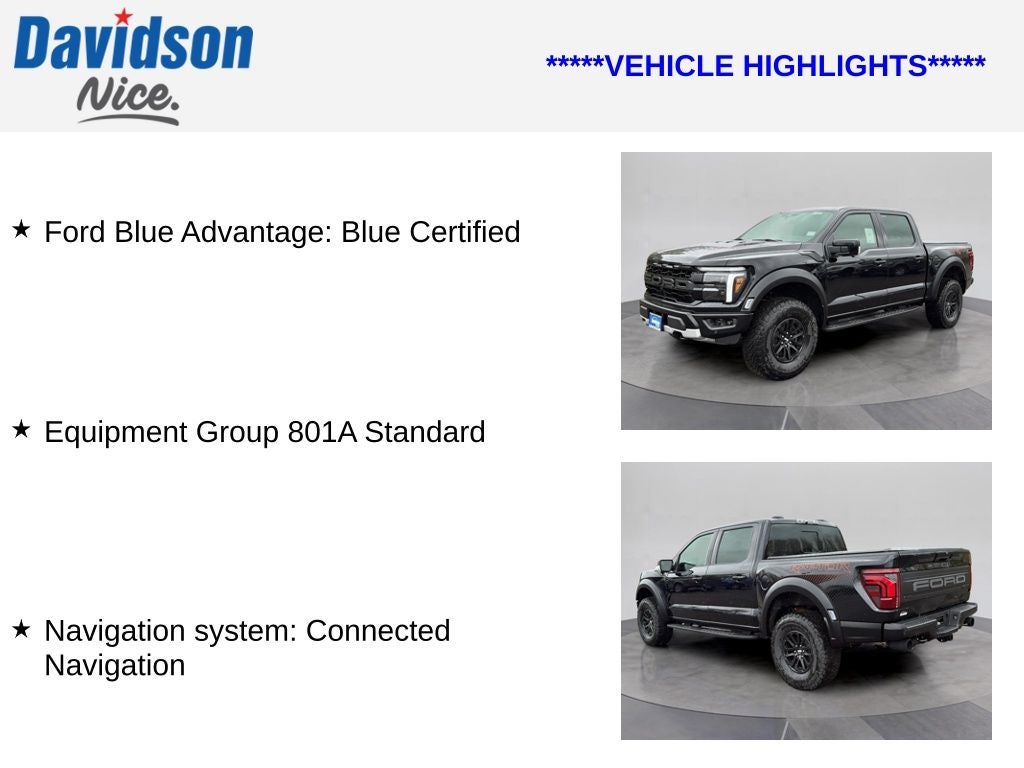 2025 Ford F-150 Raptor
