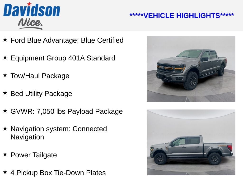 2025 Ford F-150 Tremor