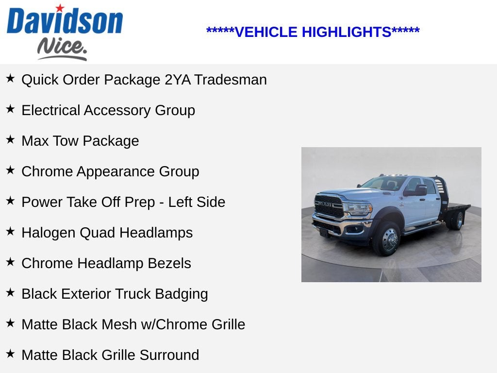 2024 RAM 5500HD Tradesman