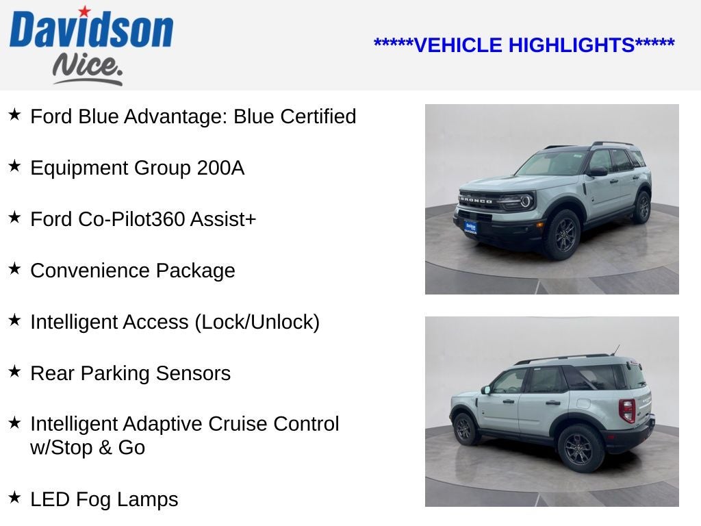 2023 Ford Bronco Sport Big Bend