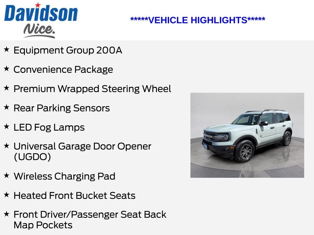 2024 Ford Bronco Sport Big Bend