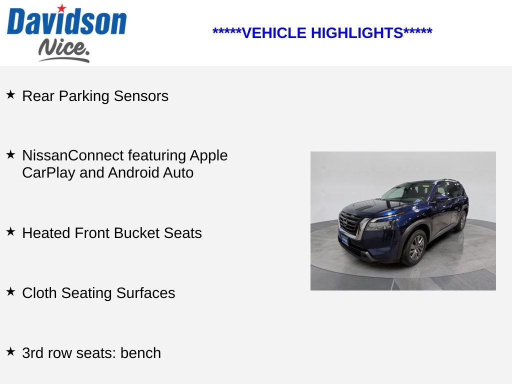 2025 Nissan Pathfinder SV