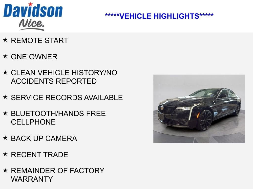 2023 Cadillac CT4 Luxury