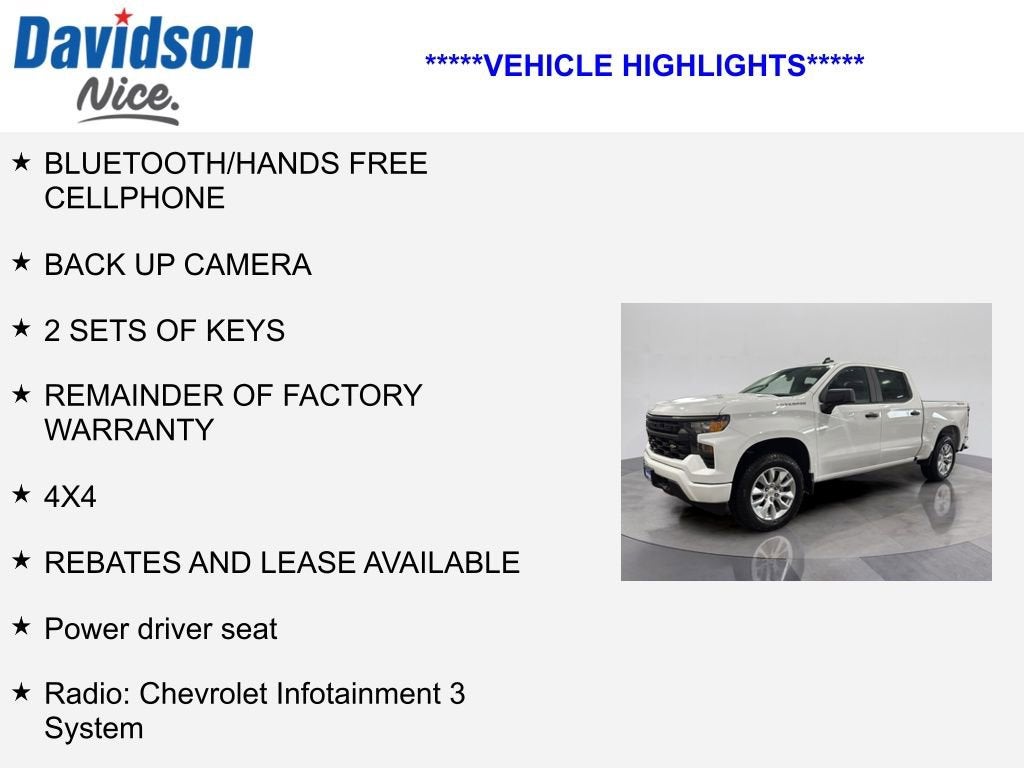 2026 Chevrolet Silverado 1500 Custom