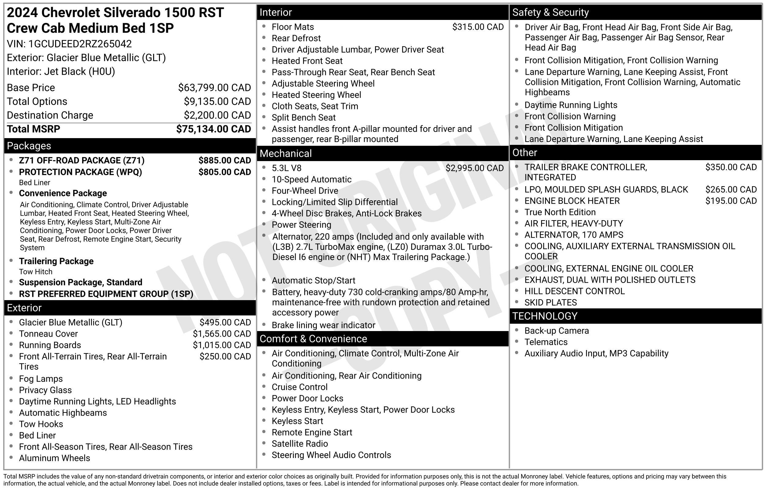 2024 Chevrolet Silverado 1500 RST