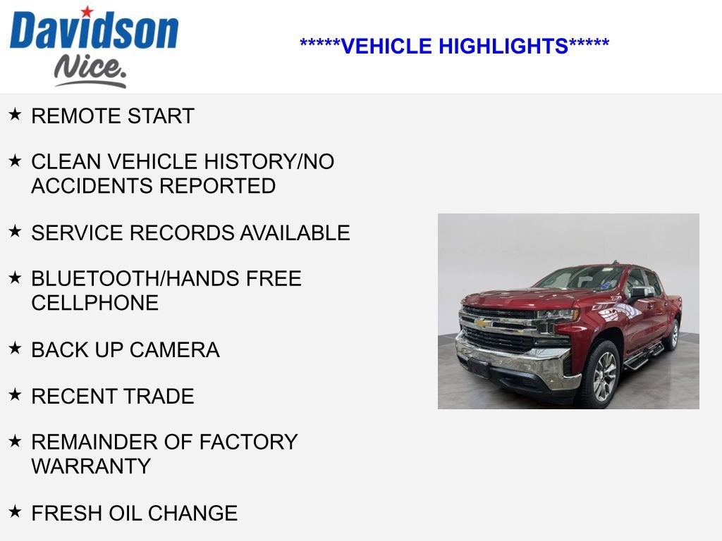 2020 Chevrolet Silverado 1500 LT