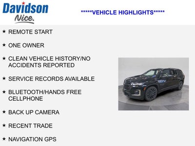 2023 Chevrolet Traverse RS