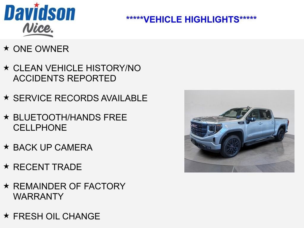 2025 GMC Sierra 1500 Elevation