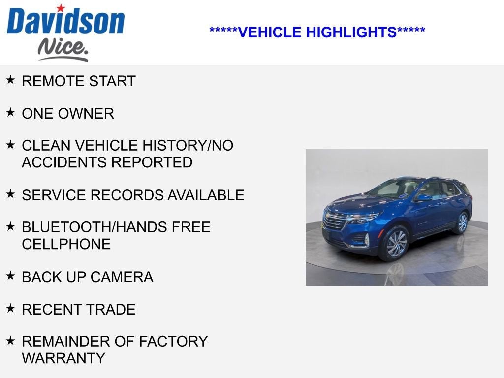 2022 Chevrolet Equinox Premier