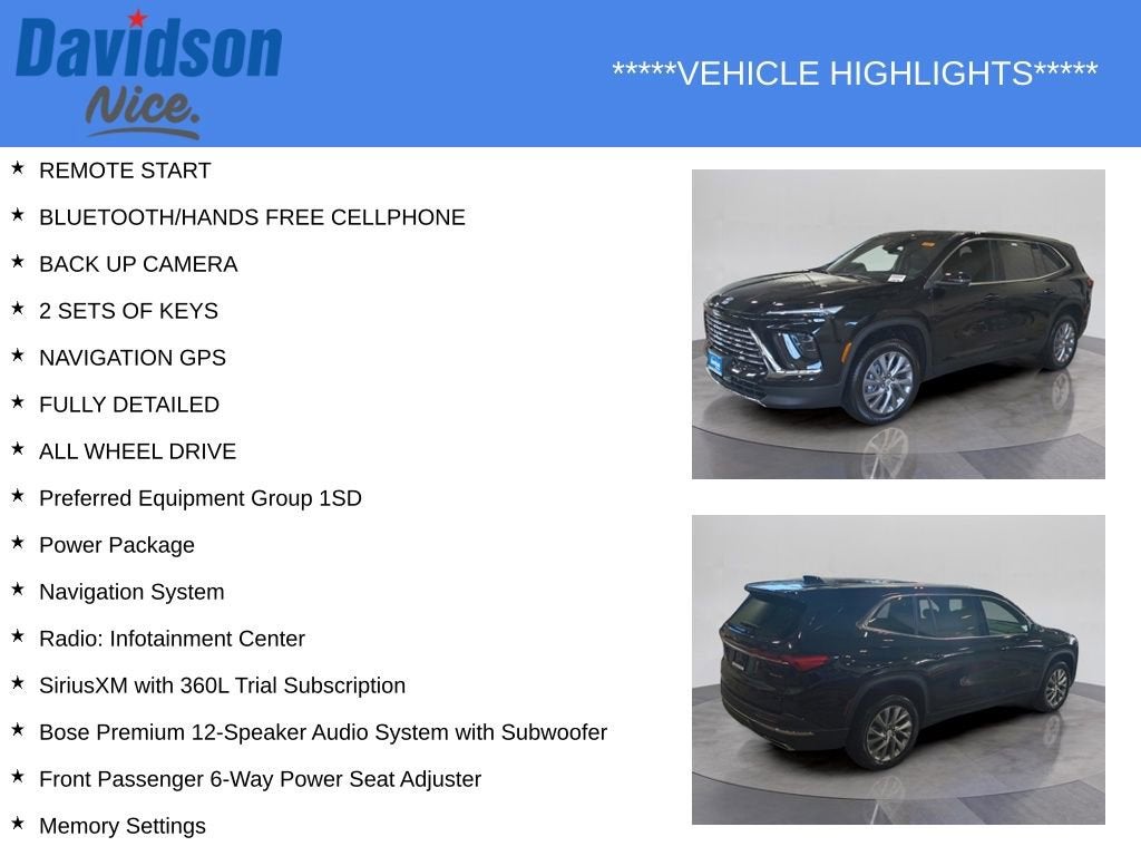 2026 Buick Enclave Preferred