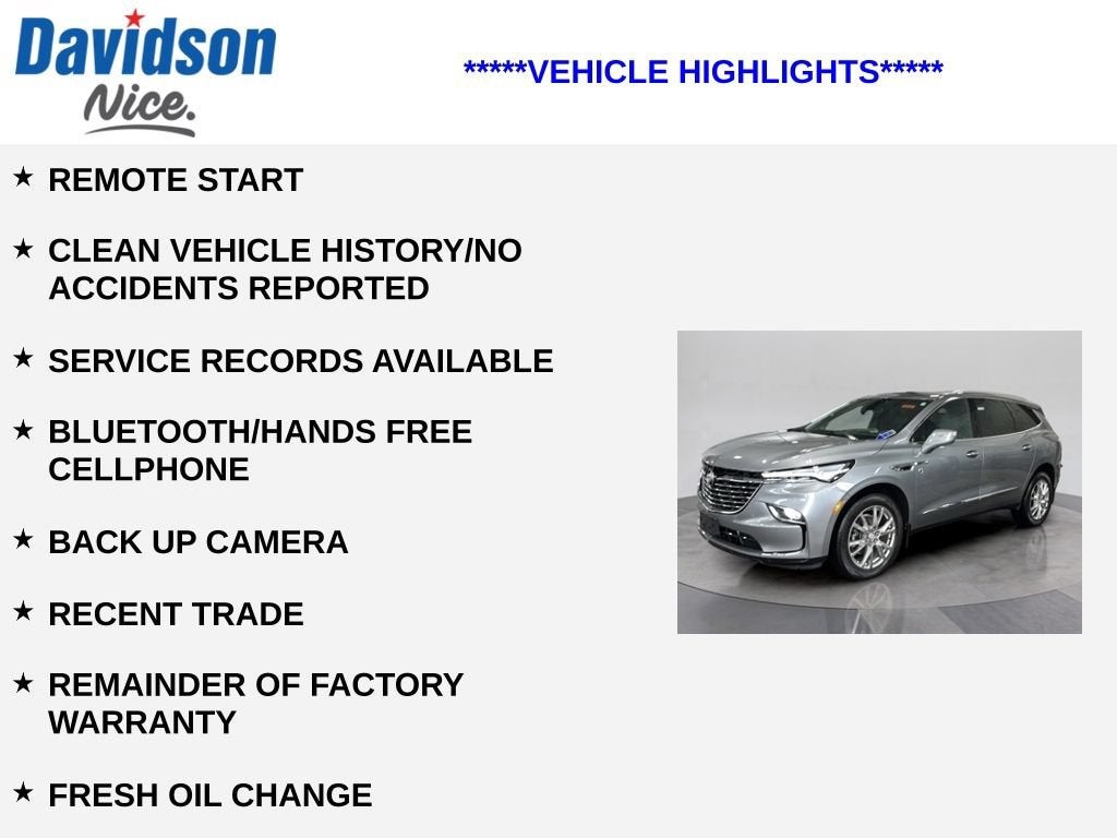 2023 Buick Enclave Essence