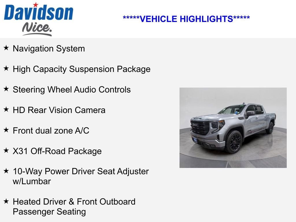 2023 GMC Sierra 1500 Elevation