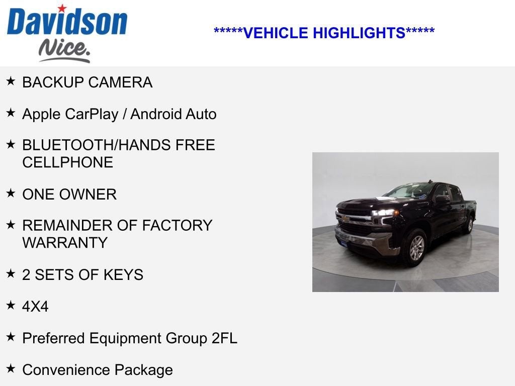 2021 Chevrolet Silverado 1500 LT