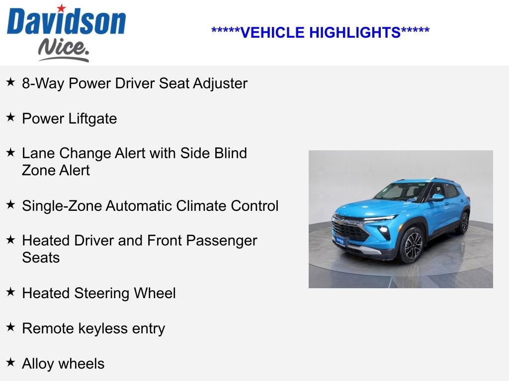 2025 Chevrolet Trailblazer LT