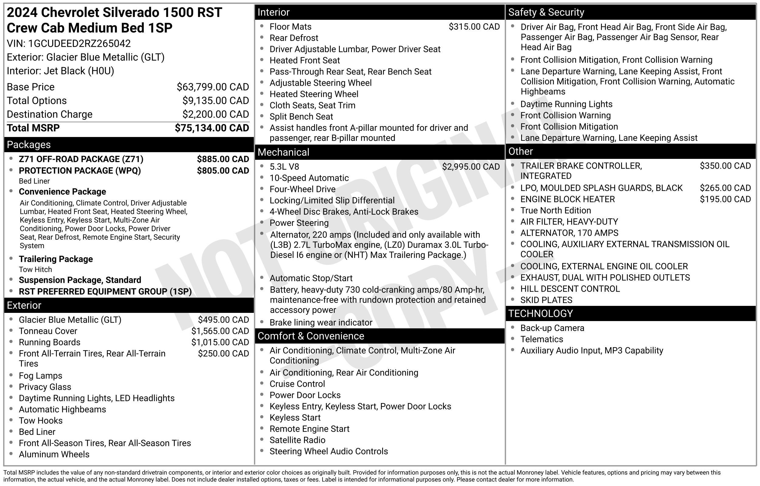 2024 Chevrolet Silverado 1500 RST