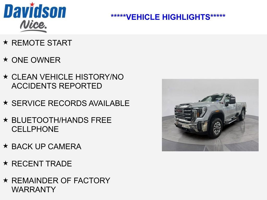 2025 GMC Sierra 3500 HD SLE