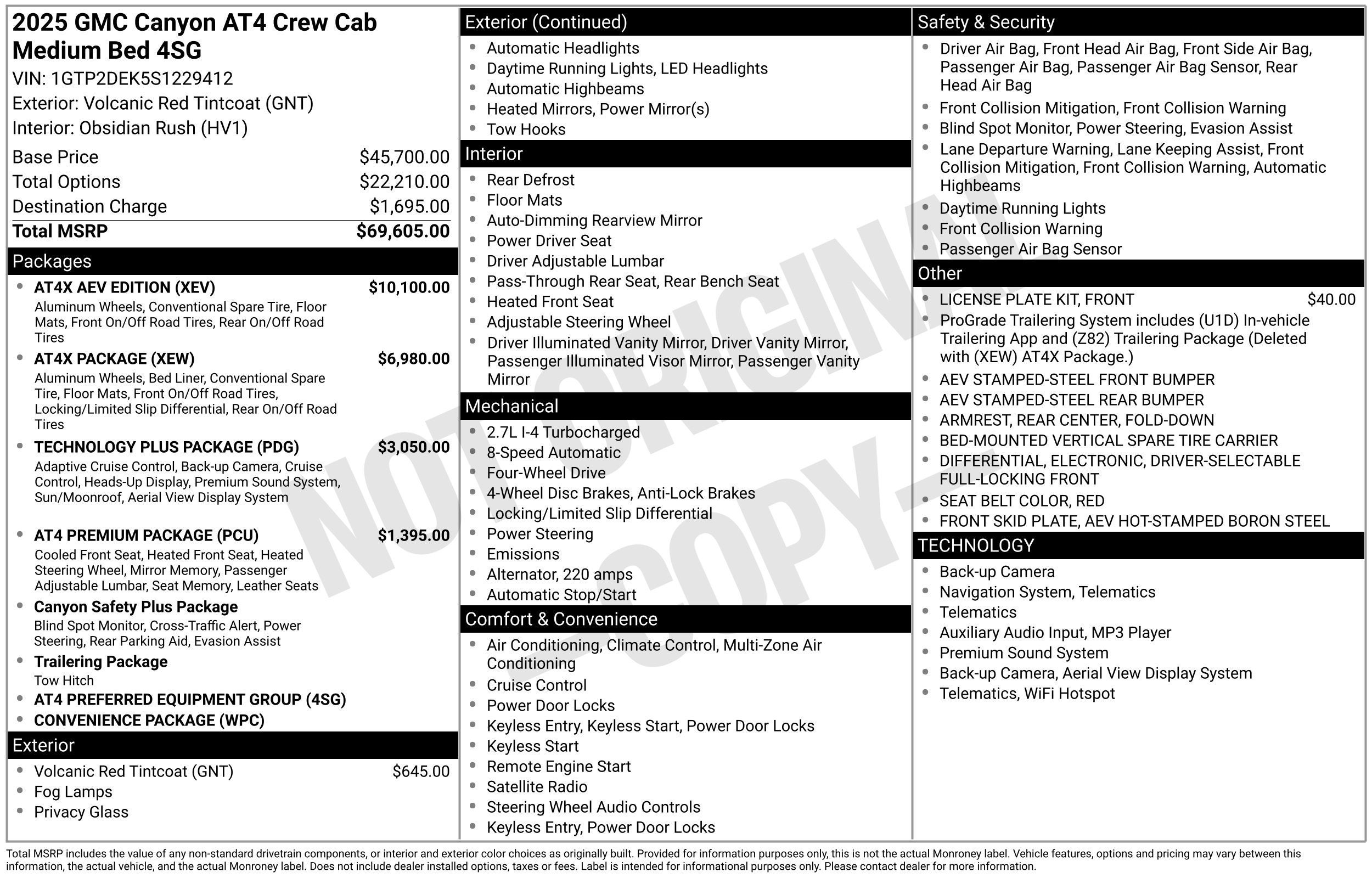 2025 GMC Canyon AT4