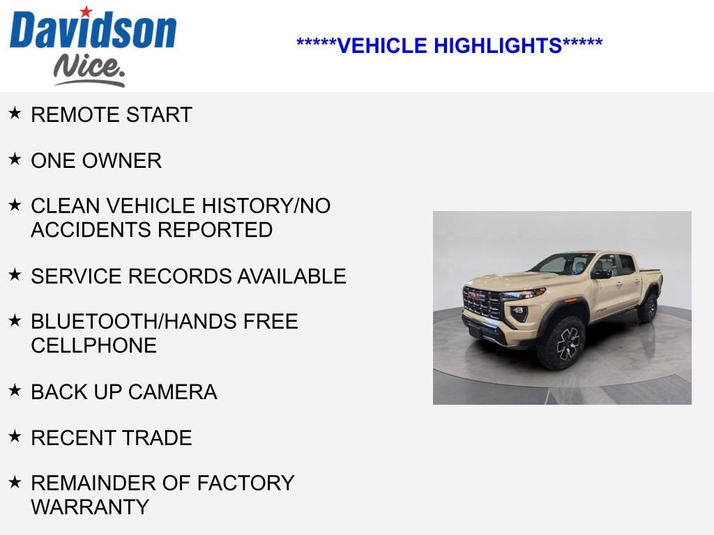 2024 GMC Canyon AT4X