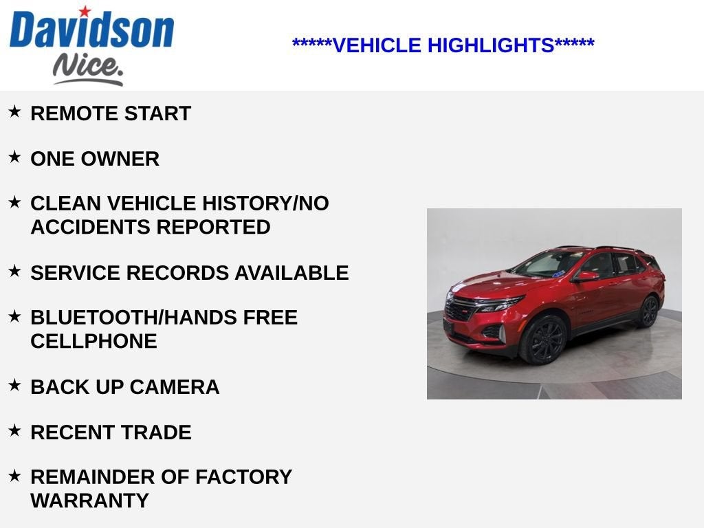 2023 Chevrolet Equinox RS
