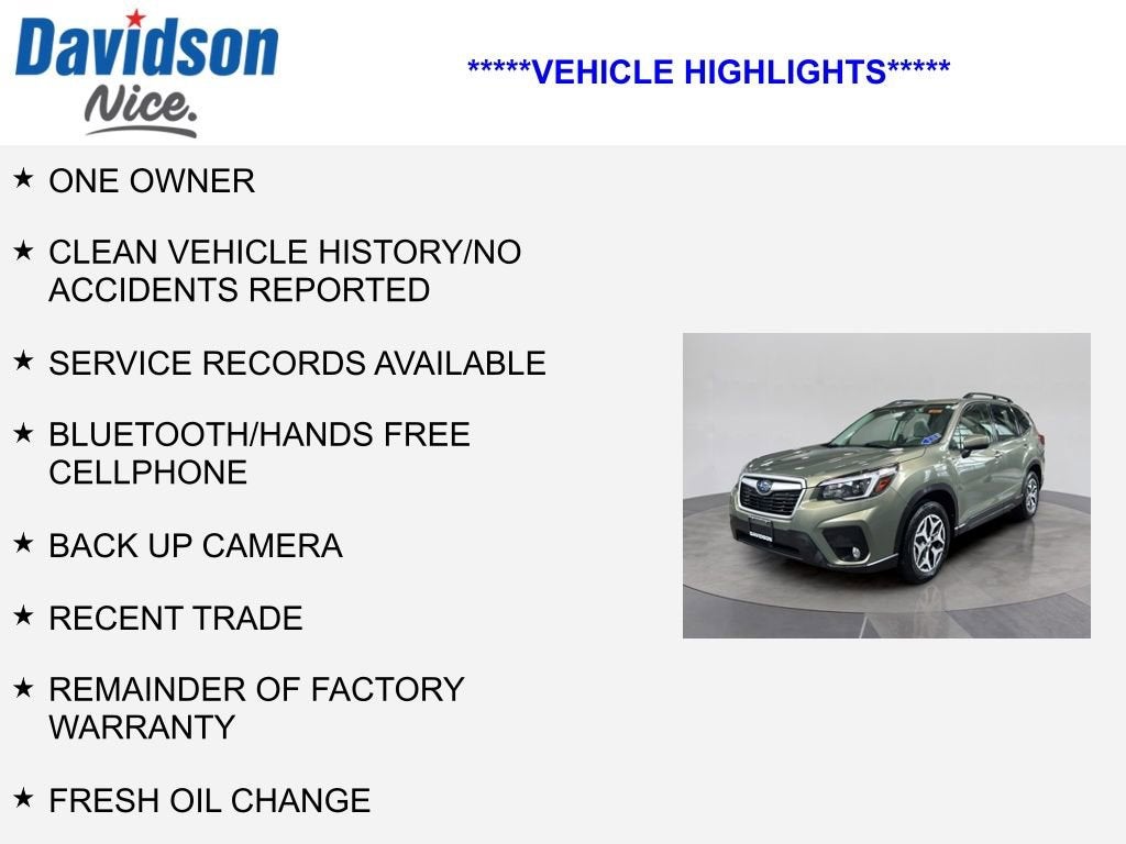 2021 Subaru Forester Premium