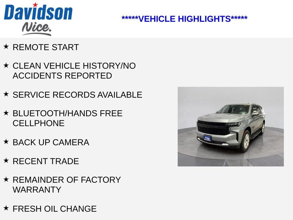 2024 Chevrolet Tahoe Premier