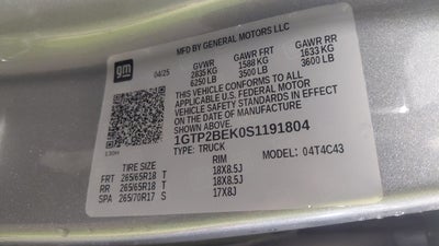2025 GMC Canyon Elevation