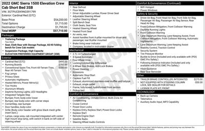 2022 GMC Sierra 1500 Elevation