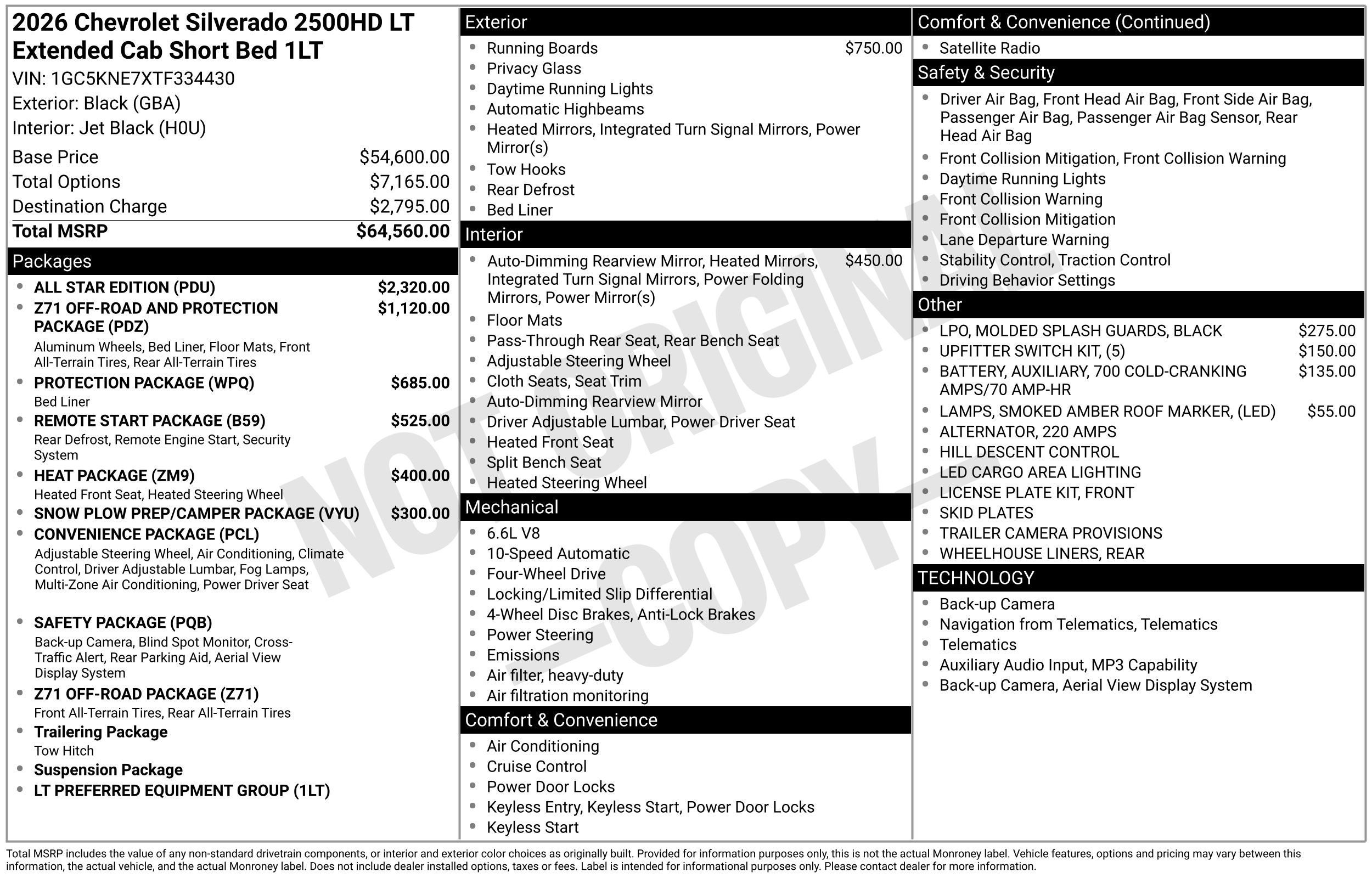2026 Chevrolet Silverado 2500 HD LT