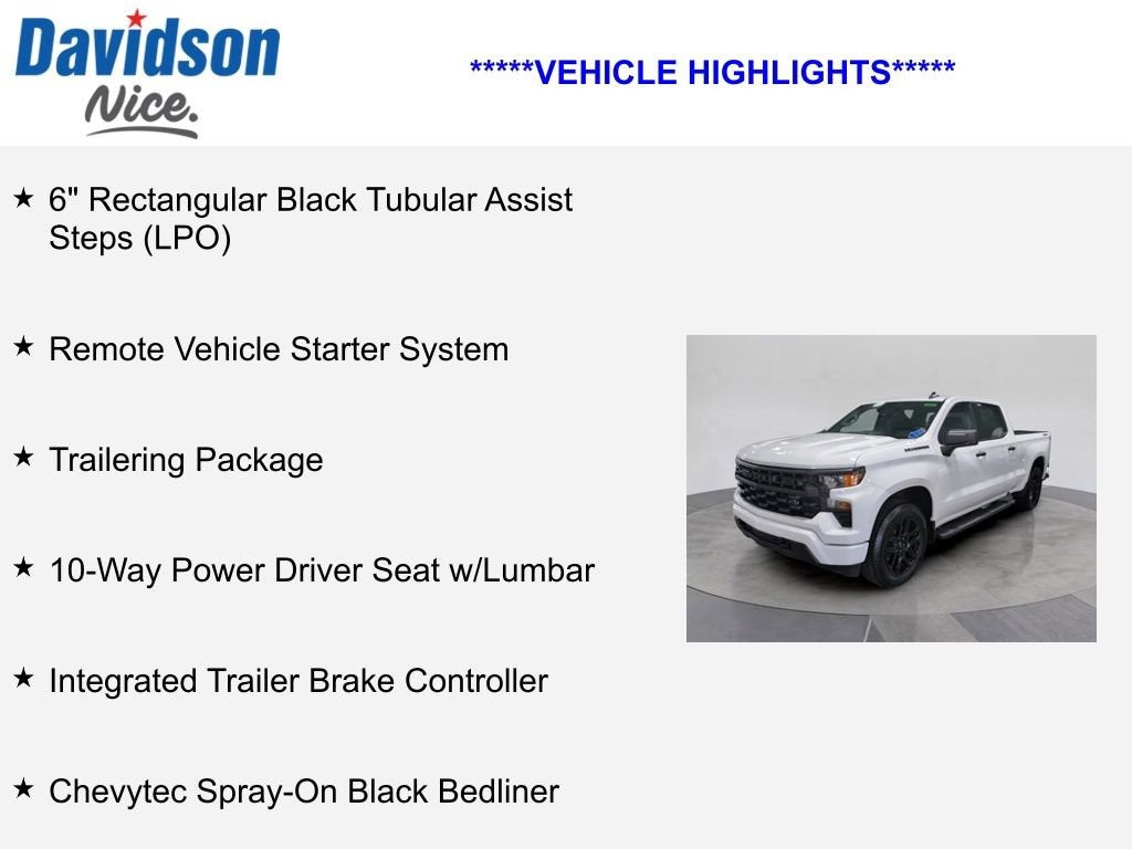 2024 Chevrolet Silverado 1500 Custom