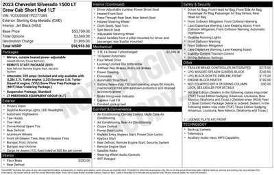 2023 Chevrolet Silverado 1500 LT